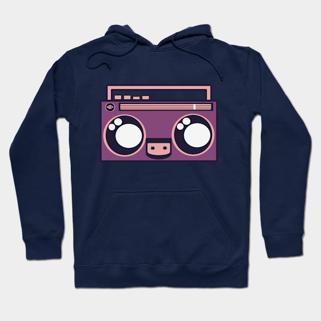 BOOMBOXIE; pnk + pch Hoodie by ambrdsgn